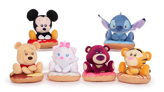 (Mis 3+) DISNEY Donuts Pals Peluche 20cm 6ass…x48